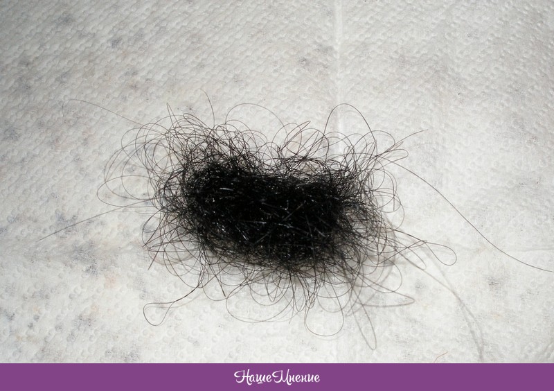 Норма выпадения волос при мытье